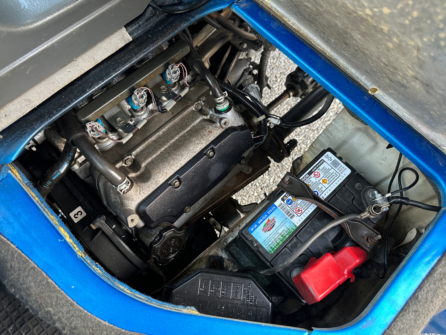 2000 SUZUKI CARRY DUMP 4WD - A/C