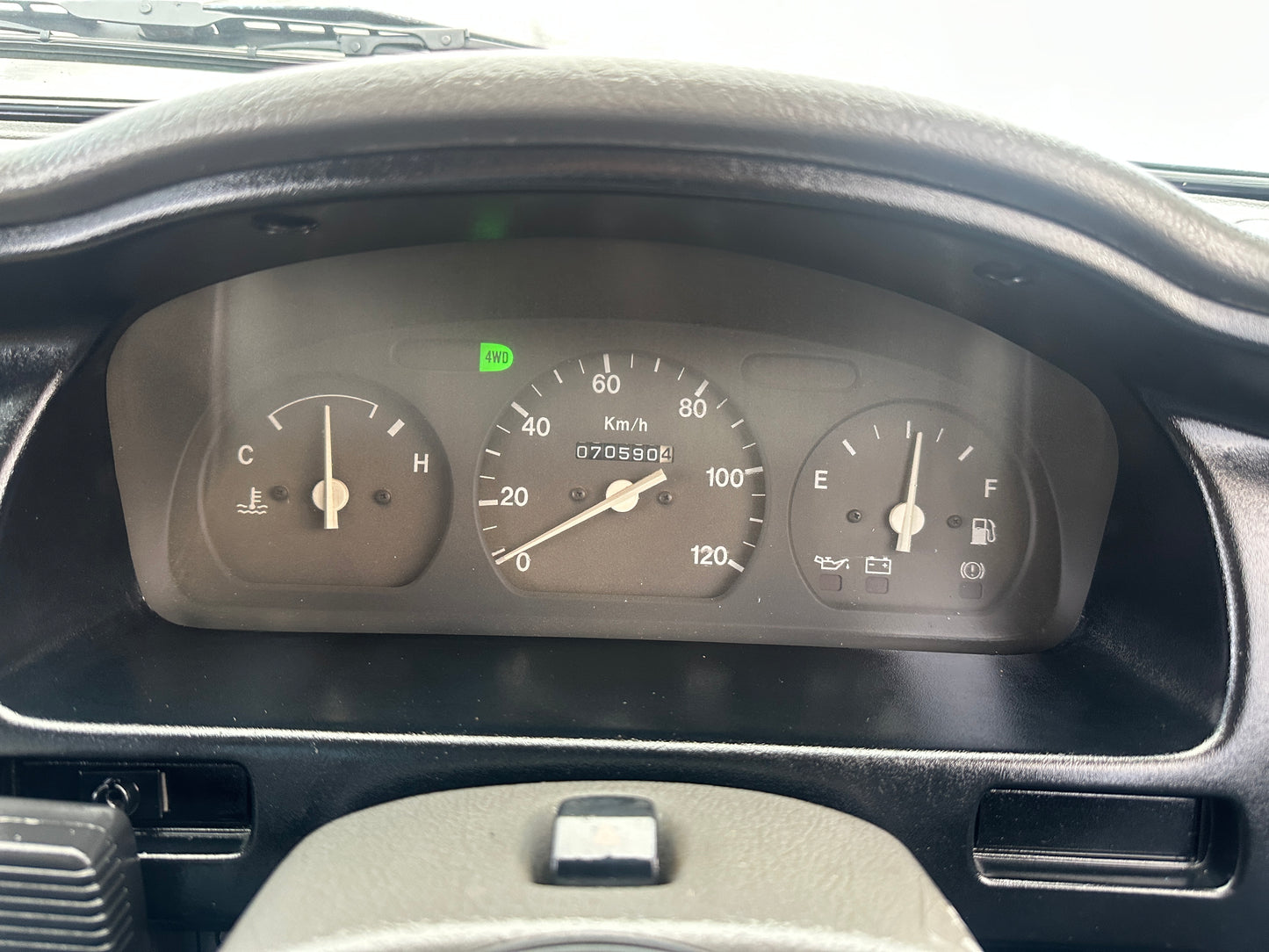 1998 SUZUKI CARRY CUSTOM DUMP 4WD - A/C — LOT#745