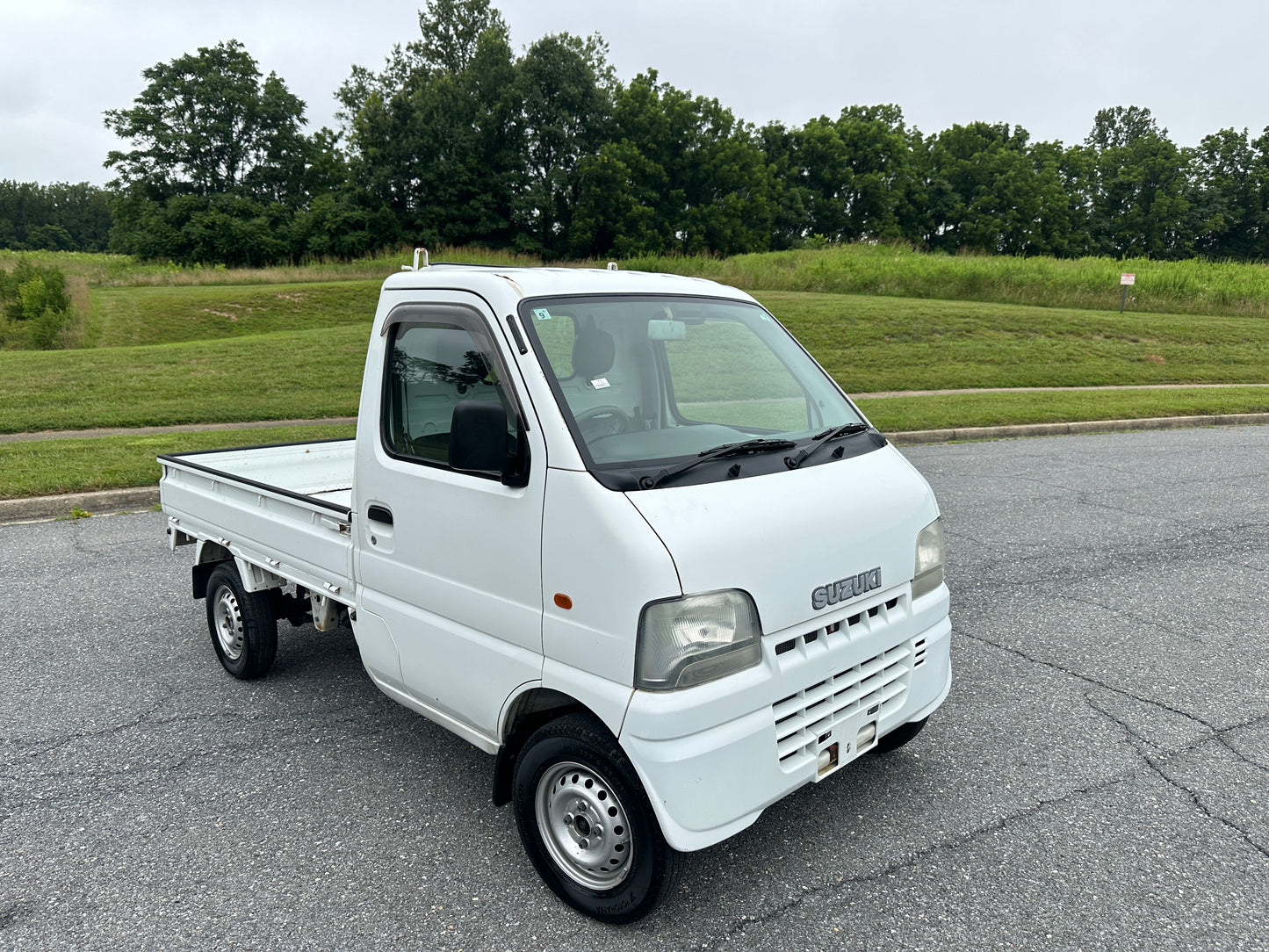 2000 SUZUKI CARRY 4WD - A/C - FUEL INJECTED — LOT#609