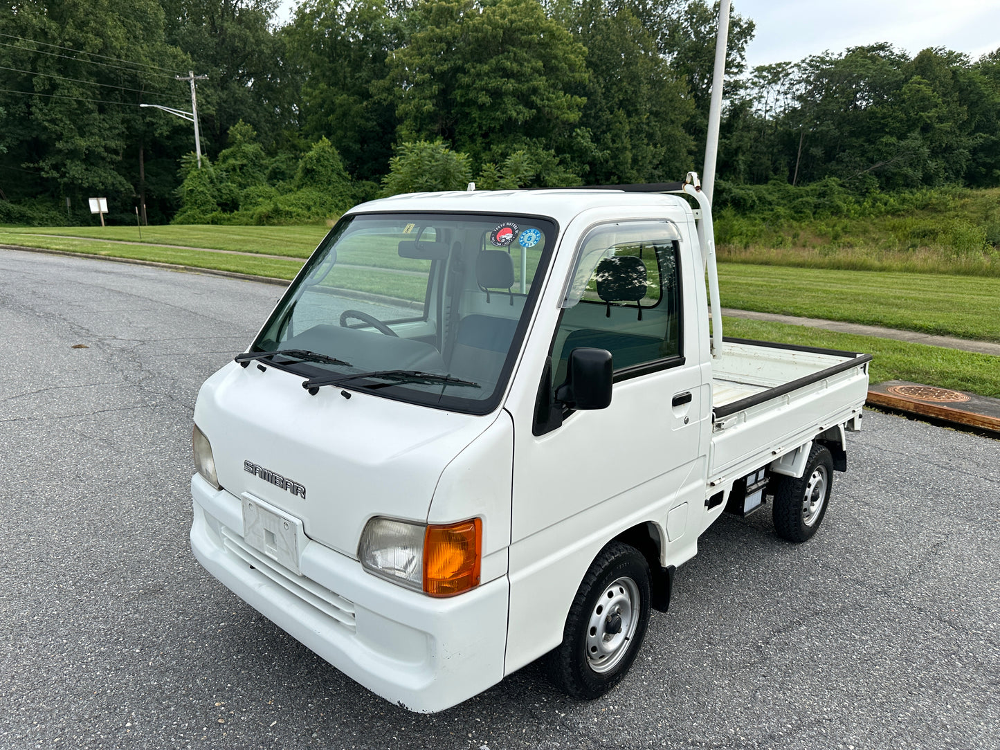 2000 SUBARU SAMBAR 4WD - A/C - POWER STEERING & AIRBAG — LOT#583