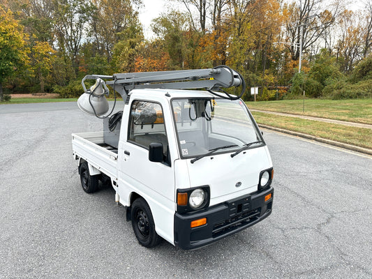 1991 SUBARU SAMBAR LIGHT-TOWER TRUCK V-KS3