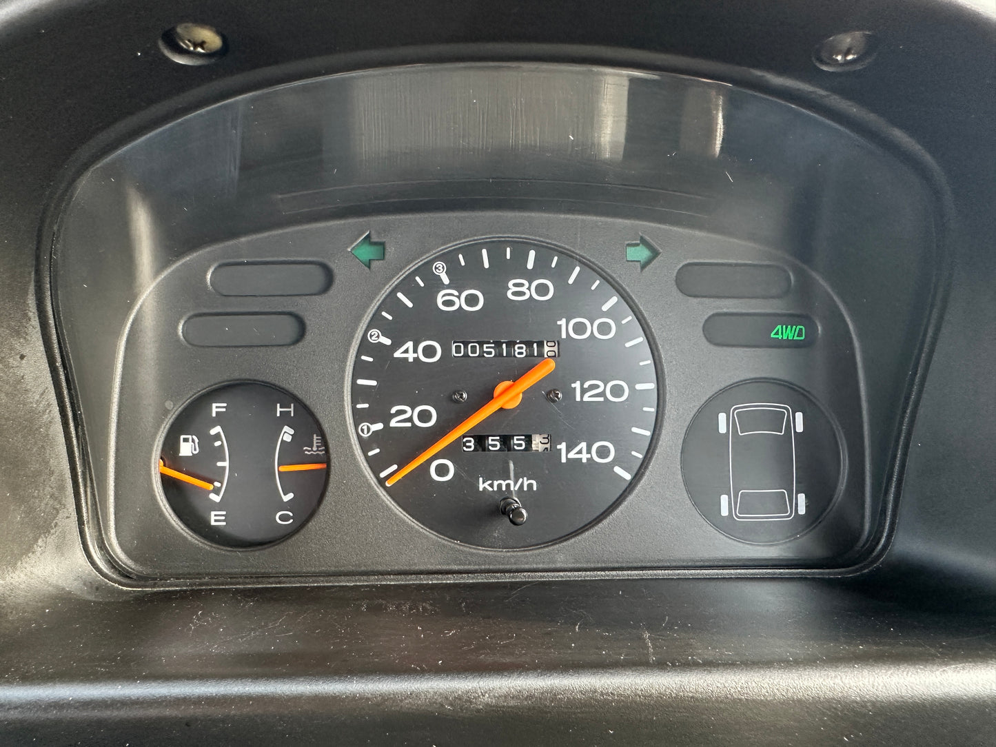 1996 SUBARU SAMBAR V-KS4