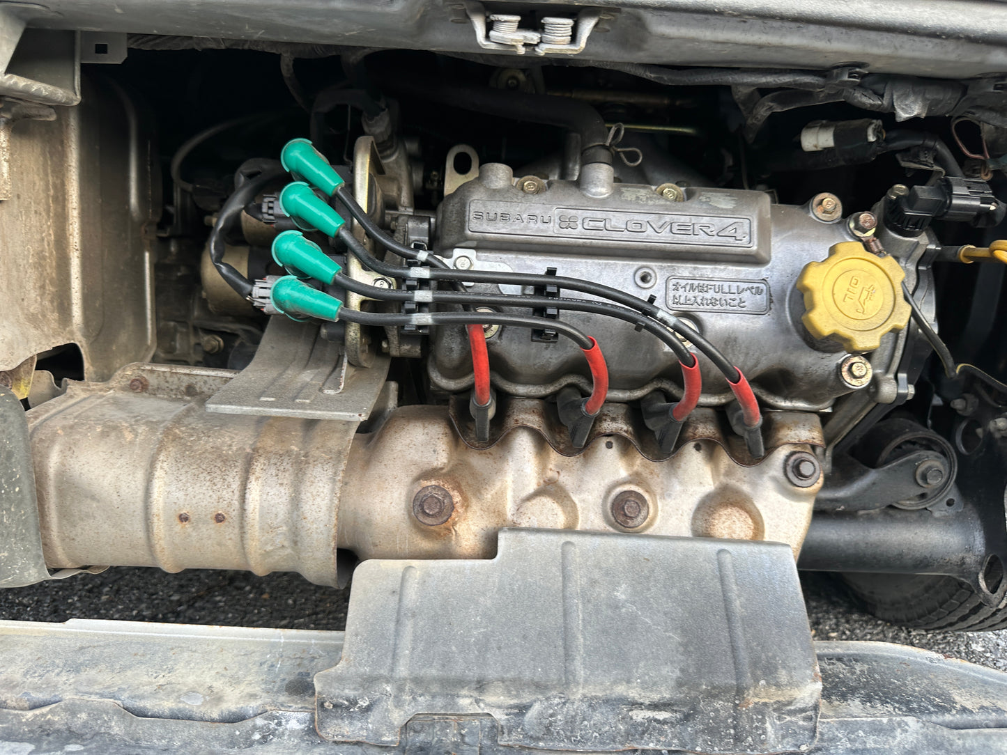 1999 SUBARU SAMBAR DIAS VAN 4WD - A/C - FUEL INJECTION — LOT#619