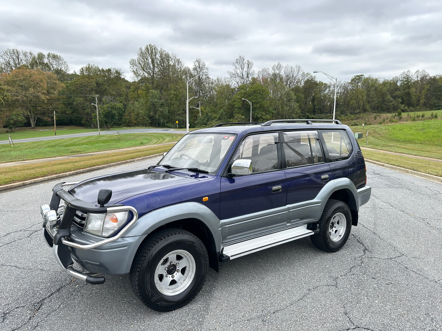 1996 TOYOTA LAND CRUISER PRADO TX 4WD - INTERCOOLED TURBO DIESEL & 5-SPEED MANUAL TRANSMISSION — LOT#535
