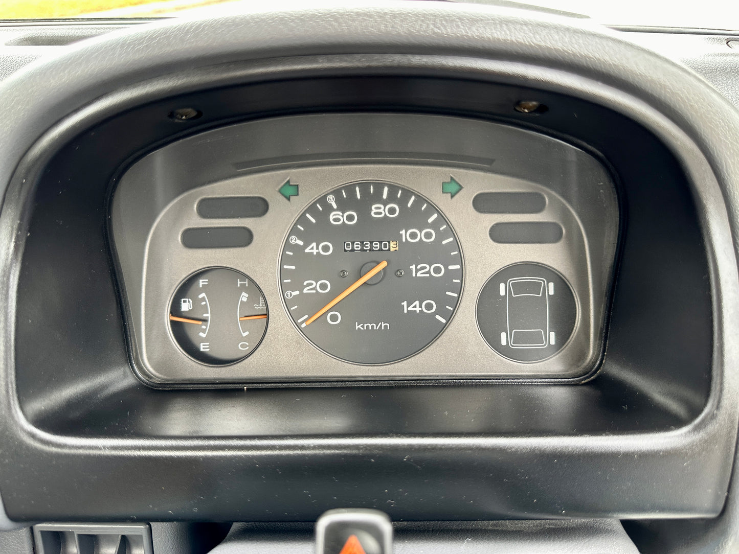 1991 SUBARU SAMBAR LIGHT-TOWER TRUCK V-KS3