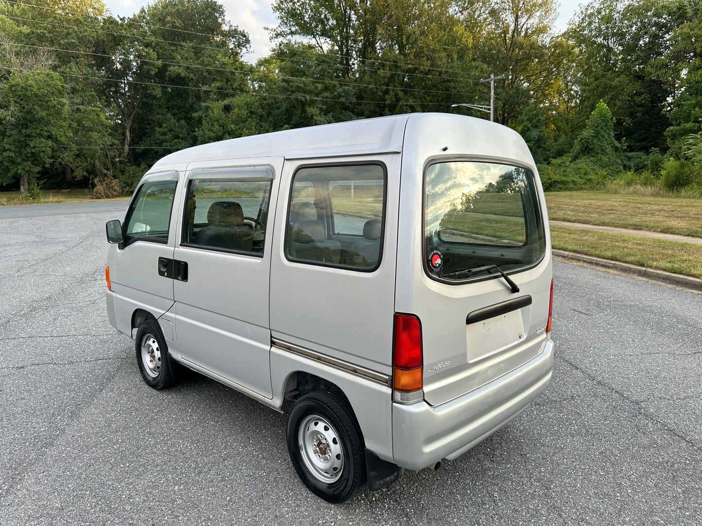 1999 SUBARU SAMBAR DIAS VAN 4WD - A/C - FUEL INJECTION — LOT#619