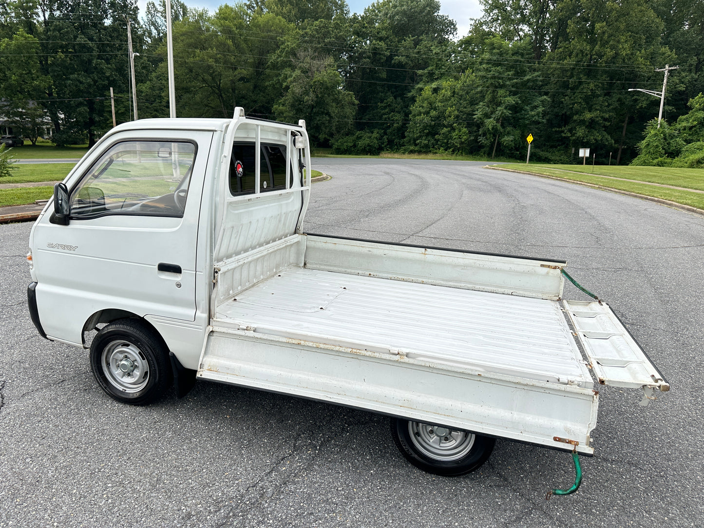 1992 SUZUKI CARRY 4WD - AIR CONDITIONING - DIFF LOCK & AXLE LOCK — LOT#577