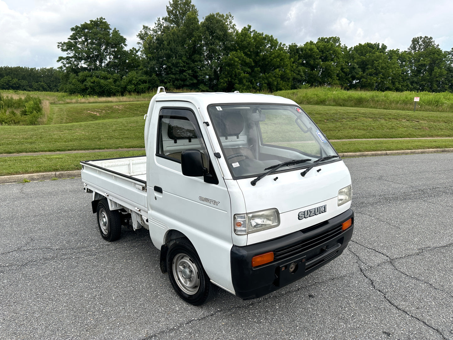 1992 SUZUKI CARRY 4WD - AIR CONDITIONING - DIFF LOCK & AXLE LOCK — LOT#577