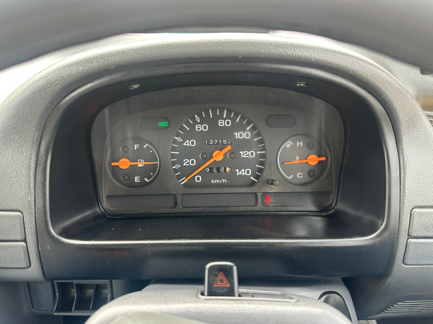 1999 SUBARU SAMBAR FREEZER TRUCK 4WD - 5 SPEED - A/C — LOT#782
