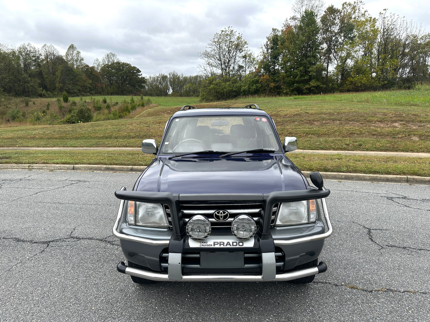 1996 TOYOTA LAND CRUISER PRADO TX 4WD - INTERCOOLED TURBO DIESEL & 5-SPEED MANUAL TRANSMISSION — LOT#535