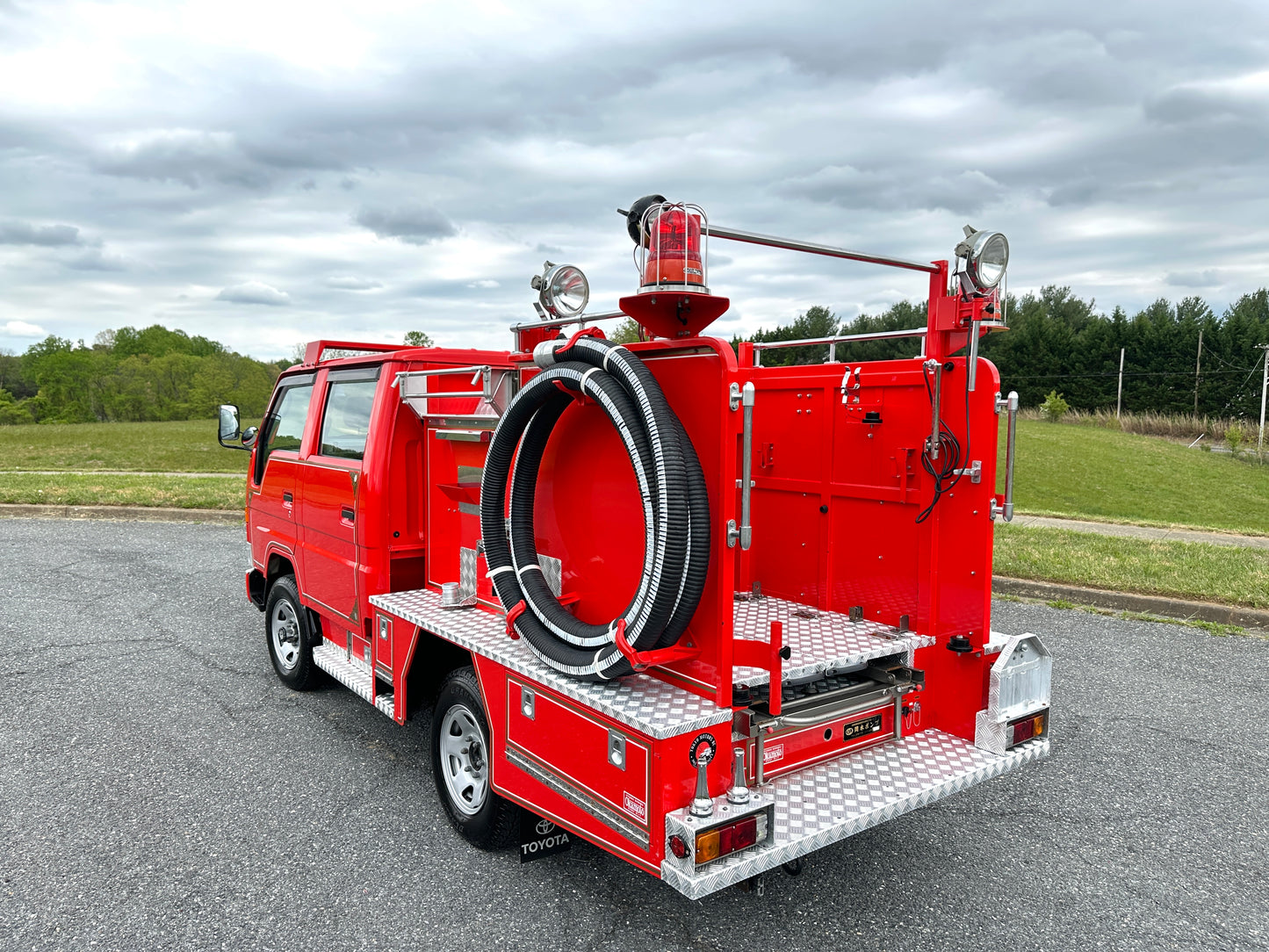 1996 TOYOTA TOYOACE LY151 JAPANESE FIRE TRUCK