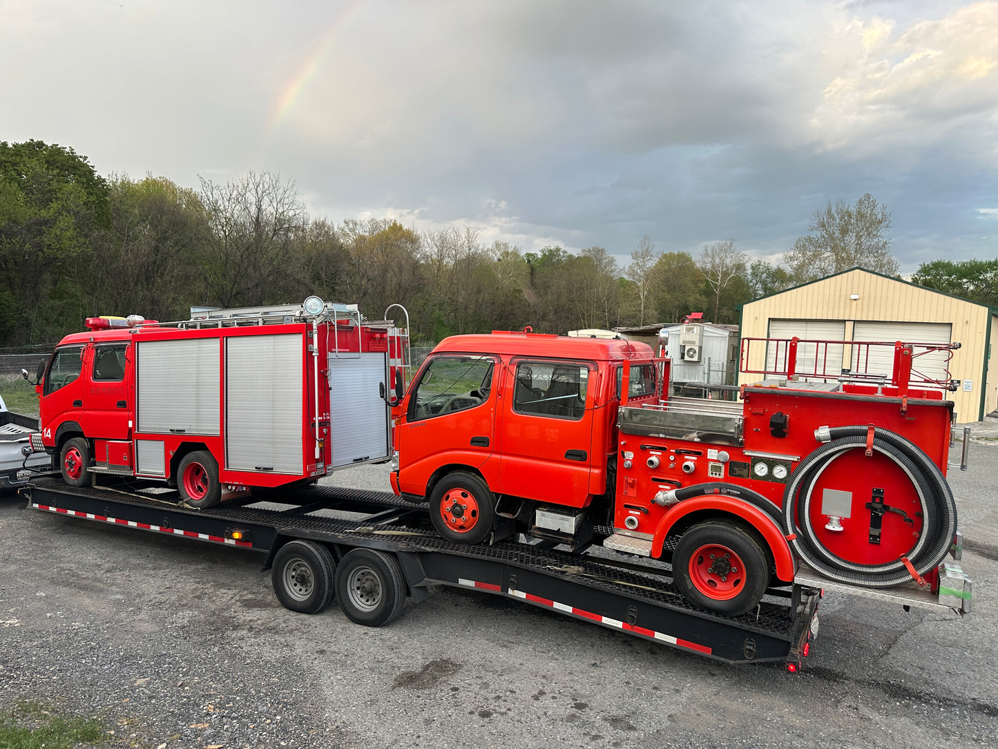 TOYOTA DYNA & HINO DUTRO FIRE TRUCKS IN STOCK NOW