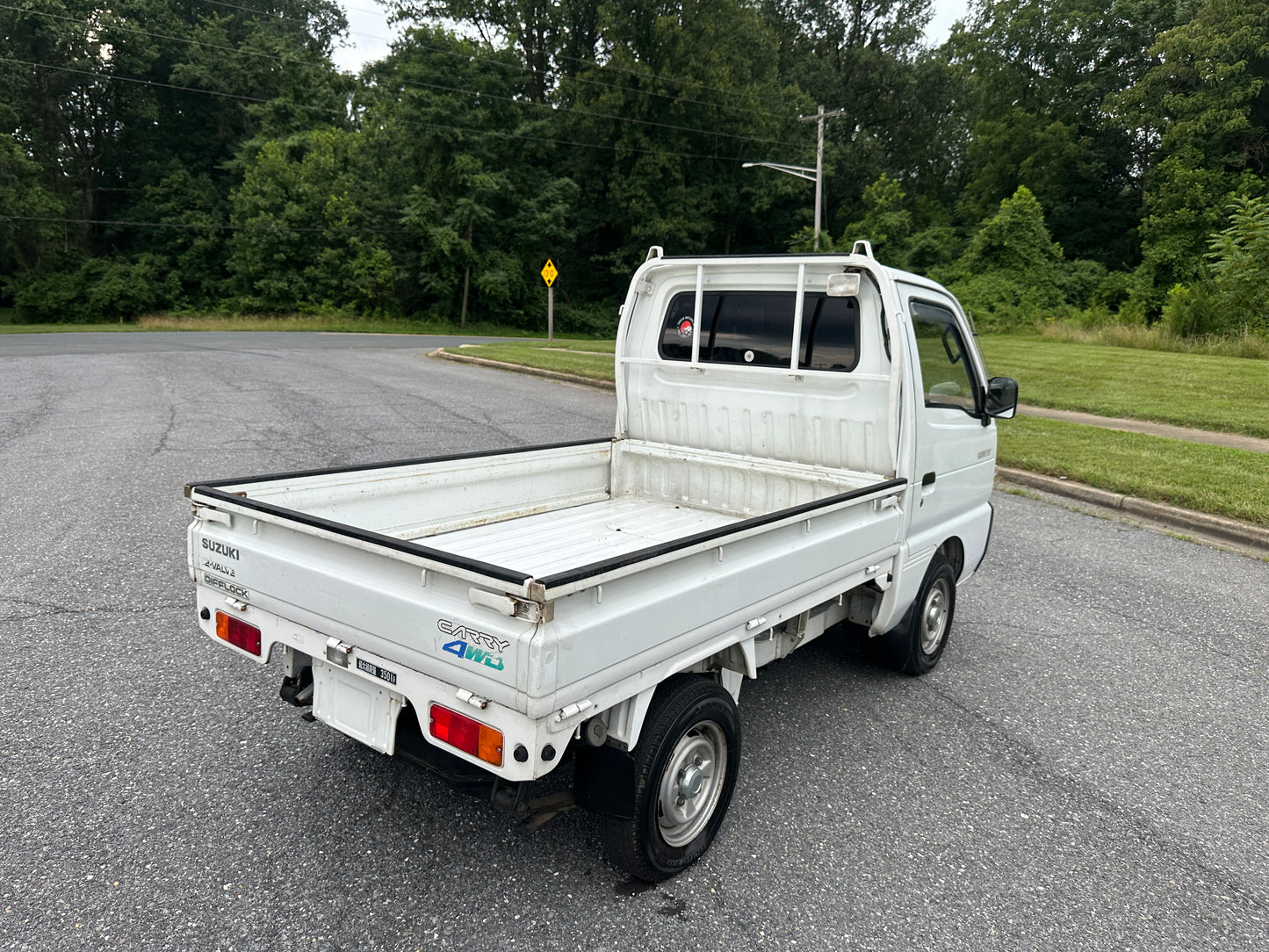 1992 SUZUKI CARRY 4WD - AIR CONDITIONING - DIFF LOCK & AXLE LOCK — LOT#577