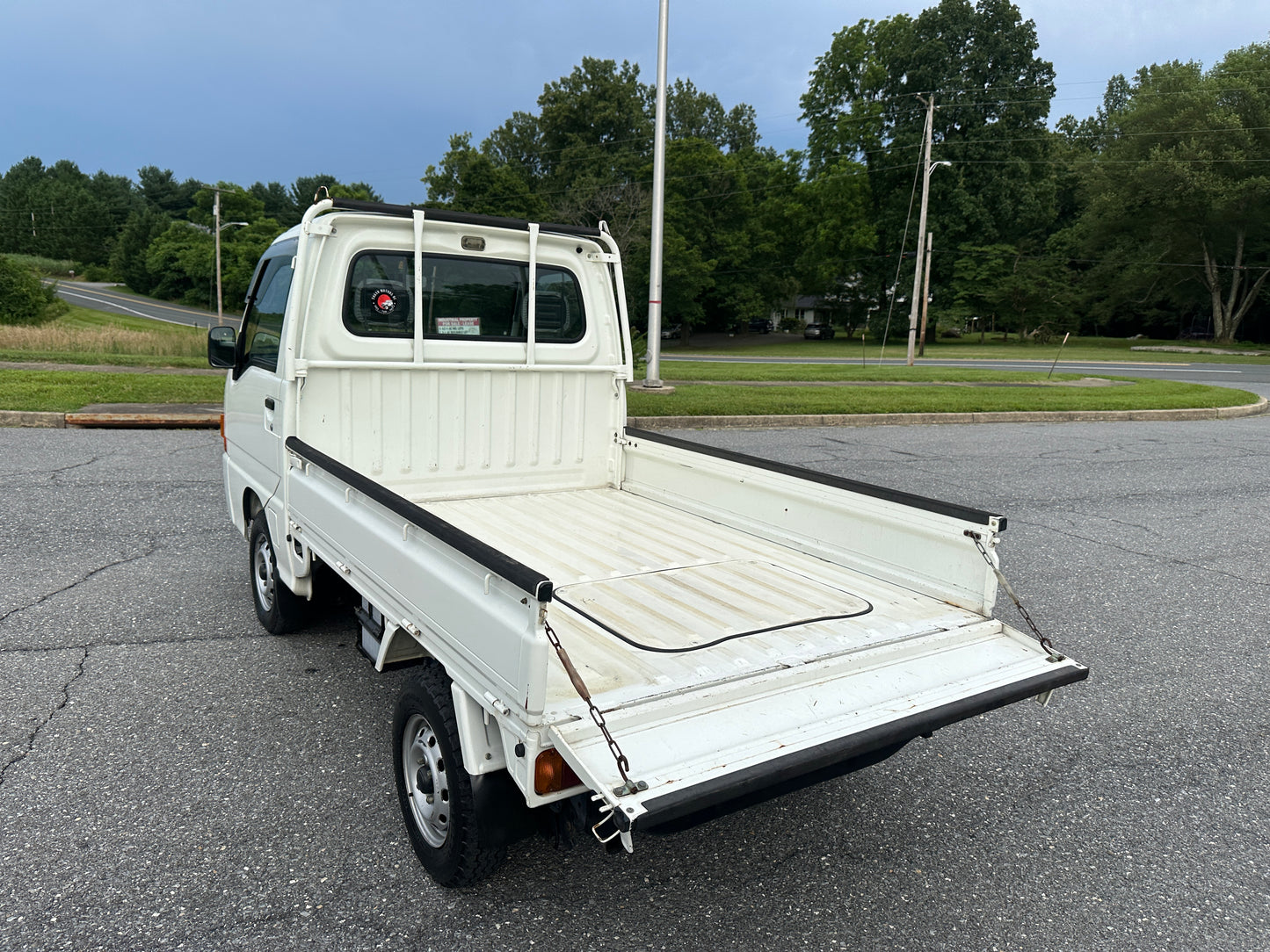 2000 SUBARU SAMBAR 4WD - A/C - POWER STEERING & AIRBAG — LOT#583