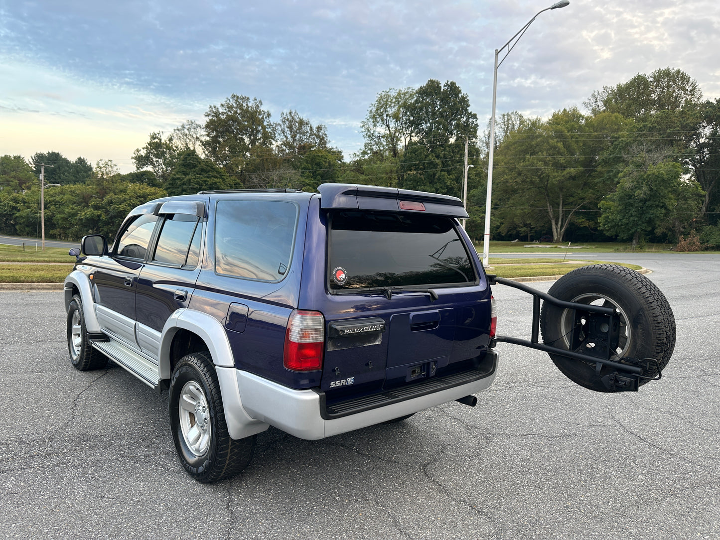 1996 TOYOTA HILUX SURF SSR-G - INTERCOOLED TURBO DIESEL - 4WD — LOT#634