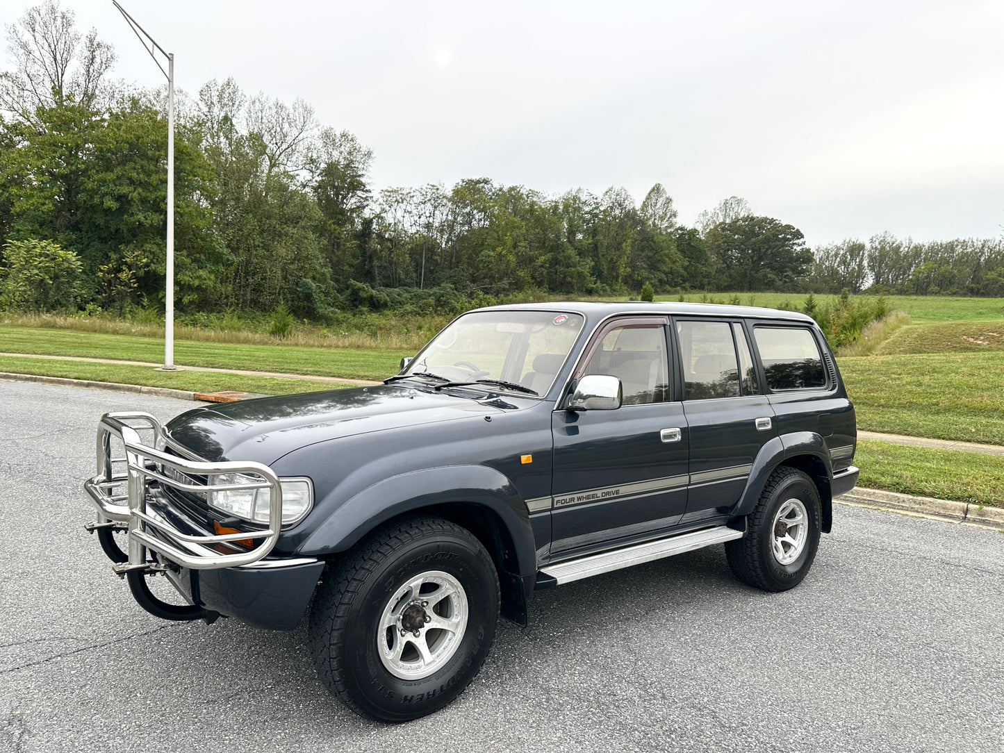 1992 Toyota Land Cruiser HDJ81 VX - 4WD - 5 Speed Manual - TURBO DIESEL- 90k Miles — LOT#652