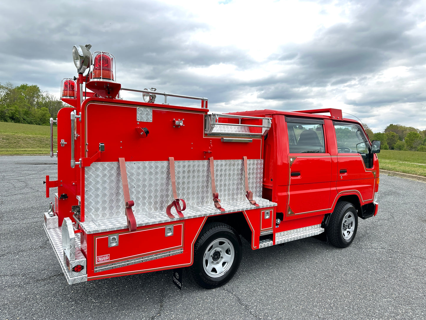 1996 TOYOTA TOYOACE LY151 JAPANESE FIRE TRUCK
