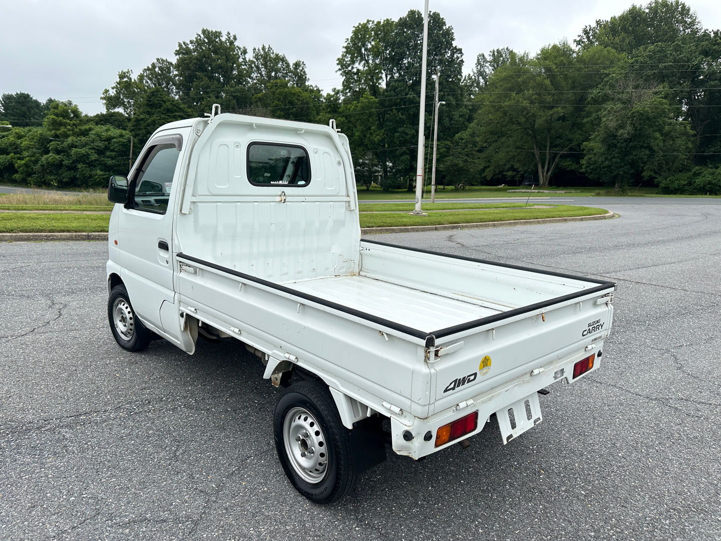 2000 SUZUKI CARRY 4WD - A/C - FUEL INJECTED — LOT#609