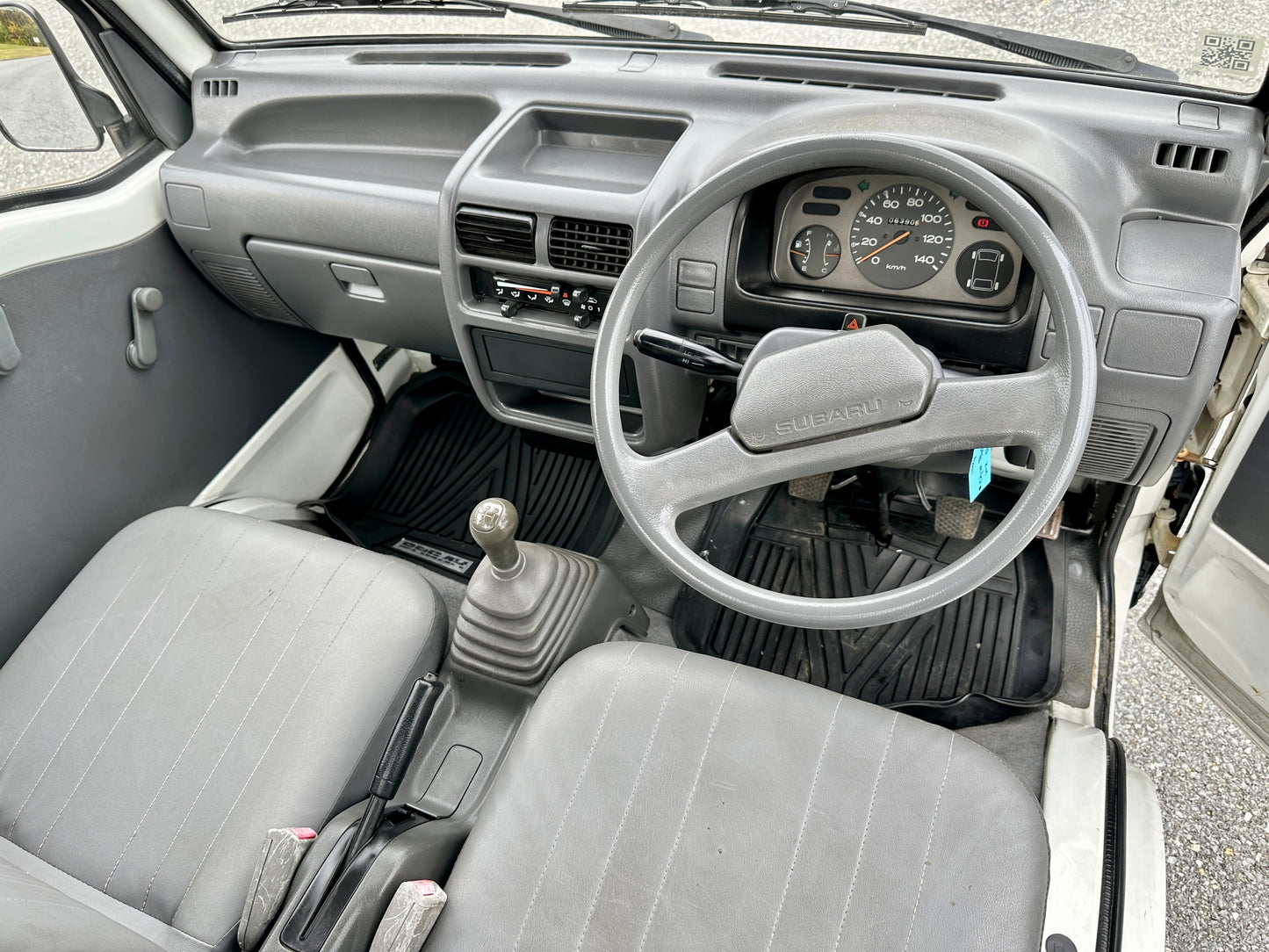 1991 SUBARU SAMBAR LIGHT-TOWER TRUCK V-KS3