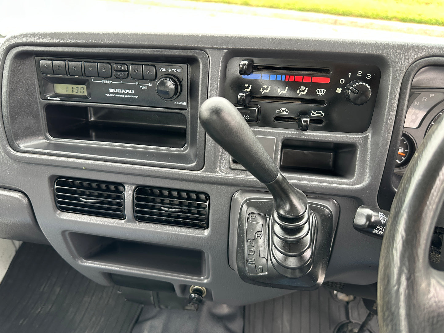 1999 SUBARU SAMBAR SUPER CHARGER TC WITH RARE CRANE - 4WD - A/C - AUTOMATIC — LOT#643