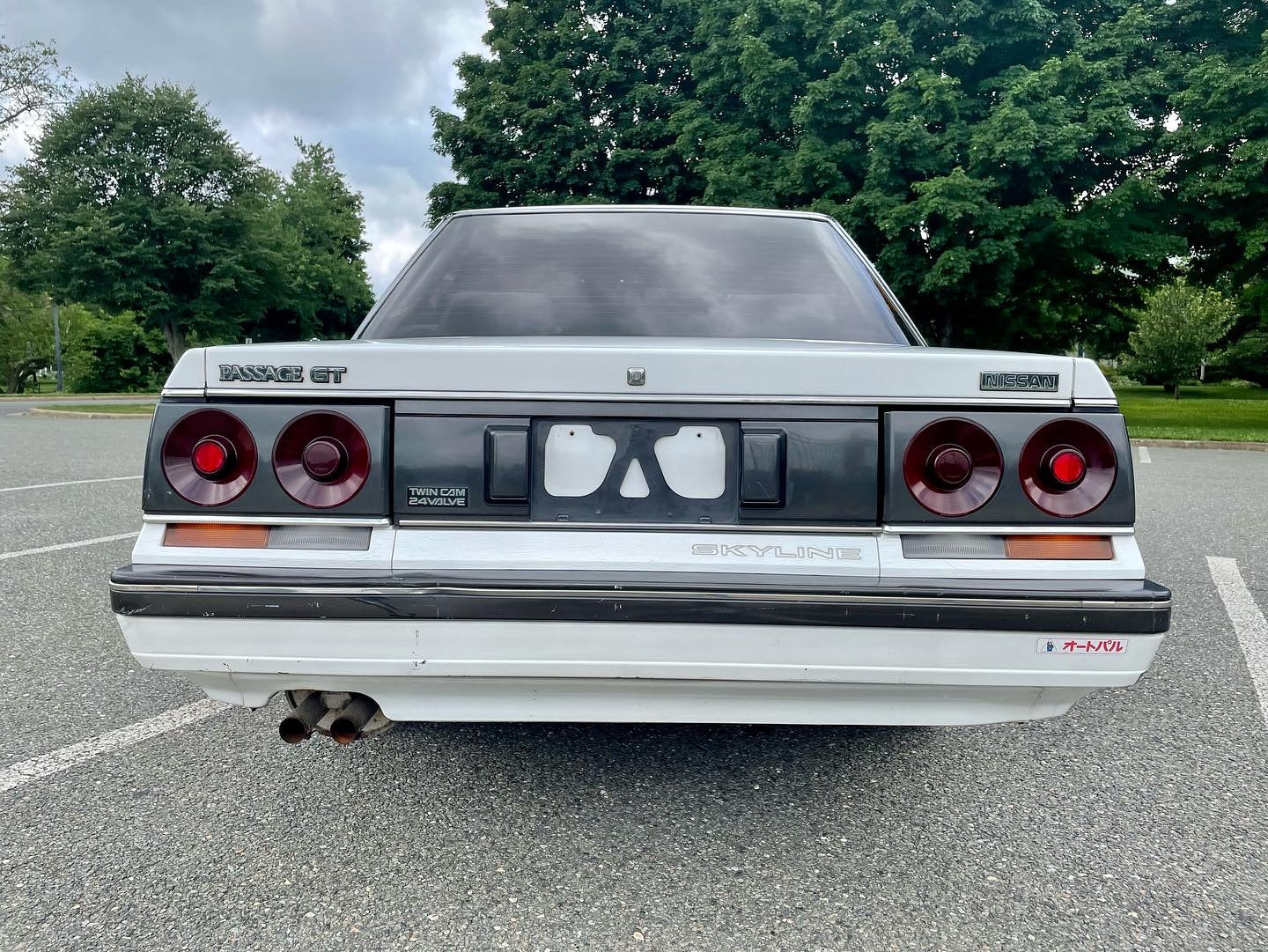 1986 NISSAN SKYLINE HR31 GT PASSAGE
