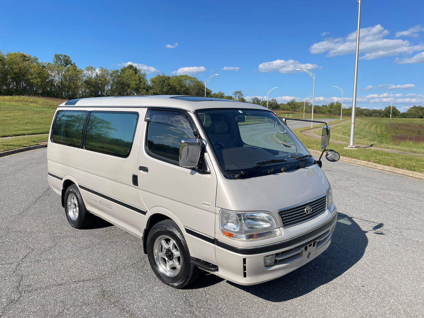 1999 TOYOTA HIACE SUPER CUSTOM G, PLEASURE WAGON CHARME KZH106