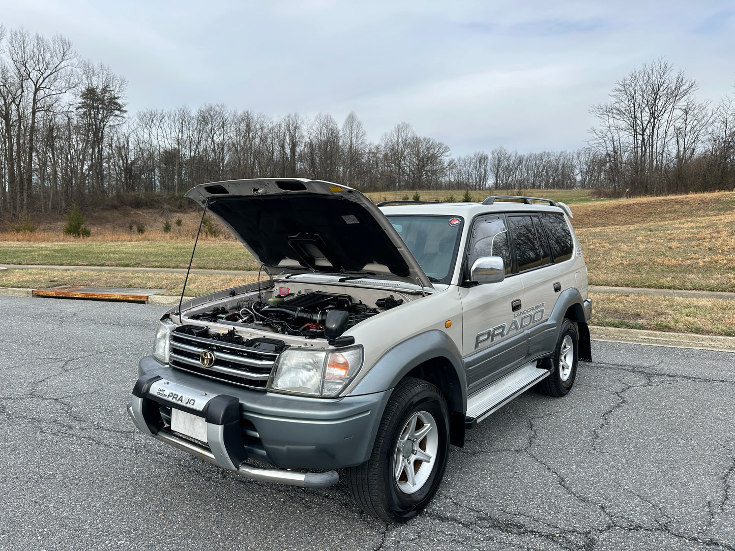 1997 Toyota Land Cruiser Prado TZ 4WD - Intercooled Turbo Diesel - Center Locking Differential — LOT#814