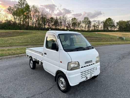 2001 SUZUKI CARRY -4WD -FUEL INJECTED -2 SPEED TRANSFERCASE -A/C — LOT#873
