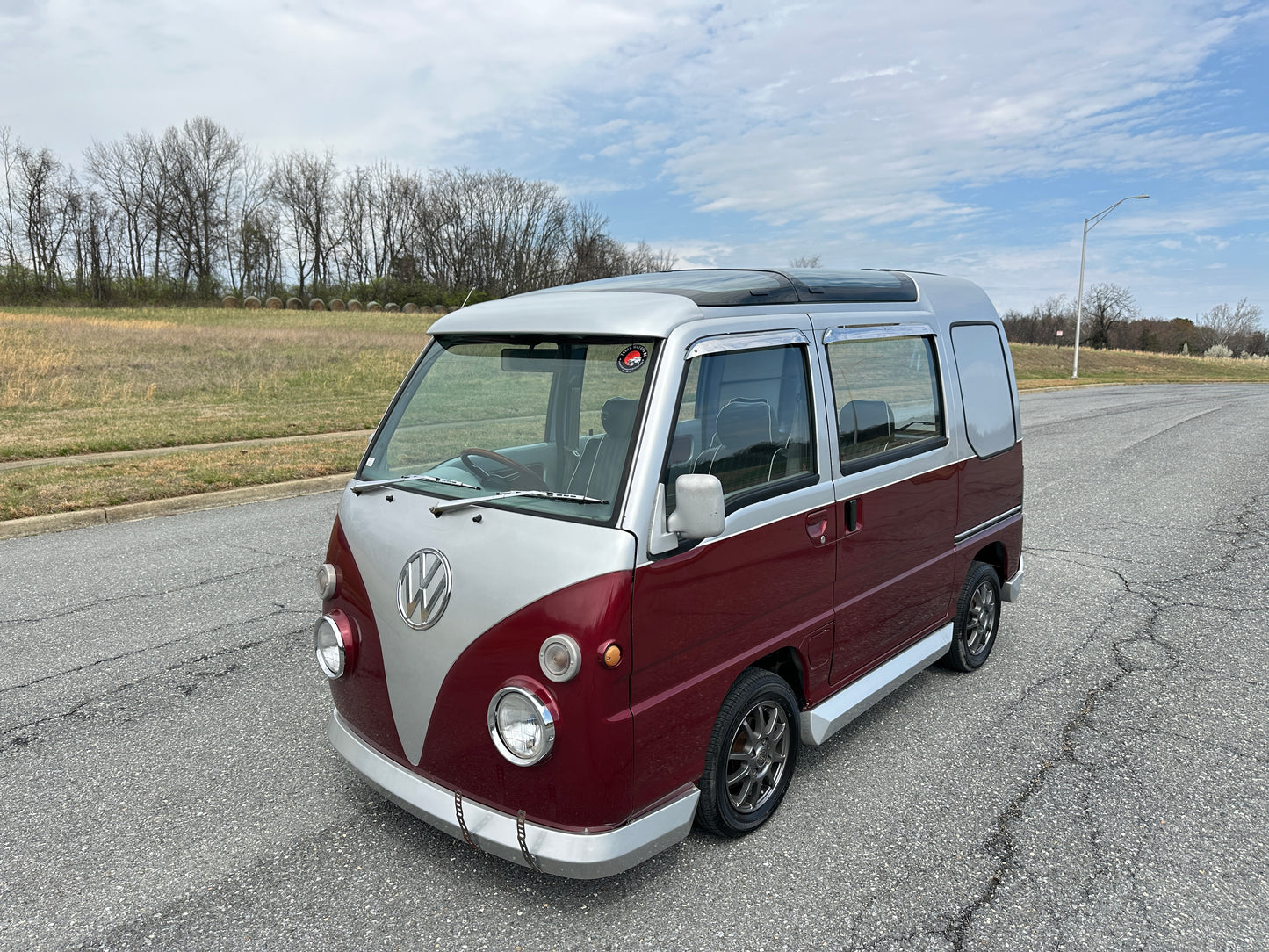 1994 SUBARU SAMBAR DIAS - VW BODY KIT - AUTOMATIC TRANSMISSION — LOT#841