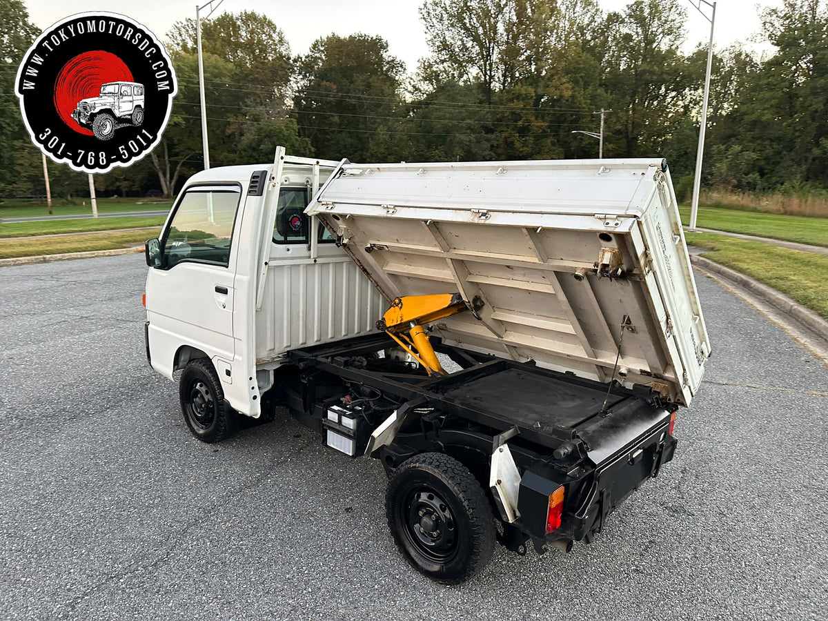 1998 SUBARU SAMBAR 3-WAY DUMP 4WD - 5,485 MILES — LOT#953