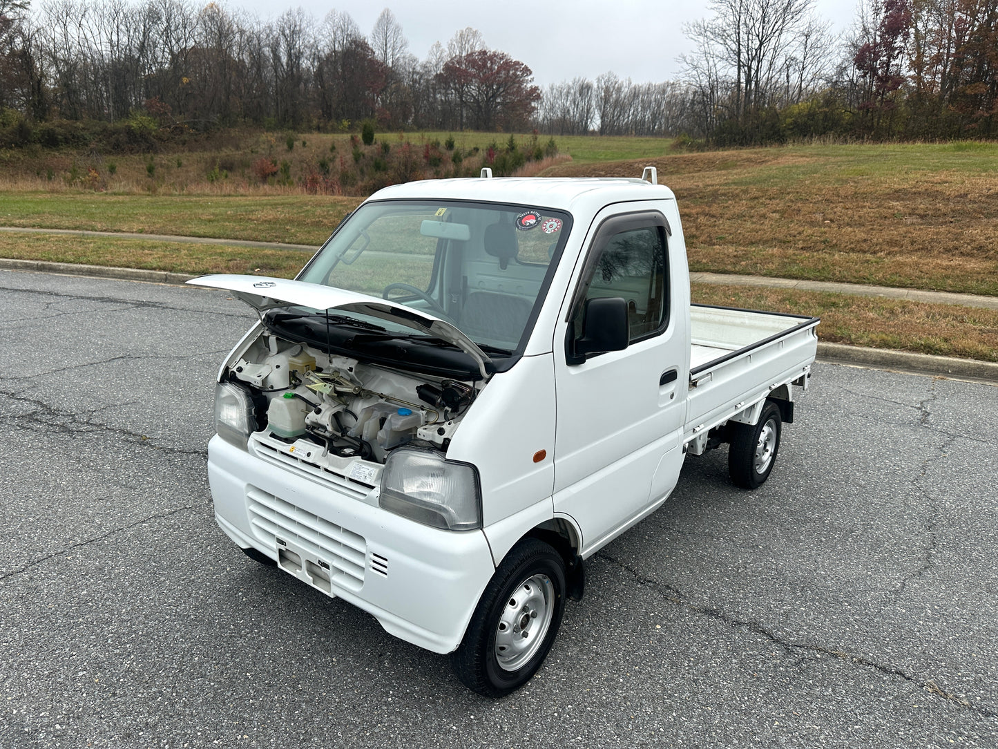 1999 SUZUKI CARRY -4WD -FUEL INJECTED -2 SPEED TRANSFER-CASE -26k MILES — LOT#680