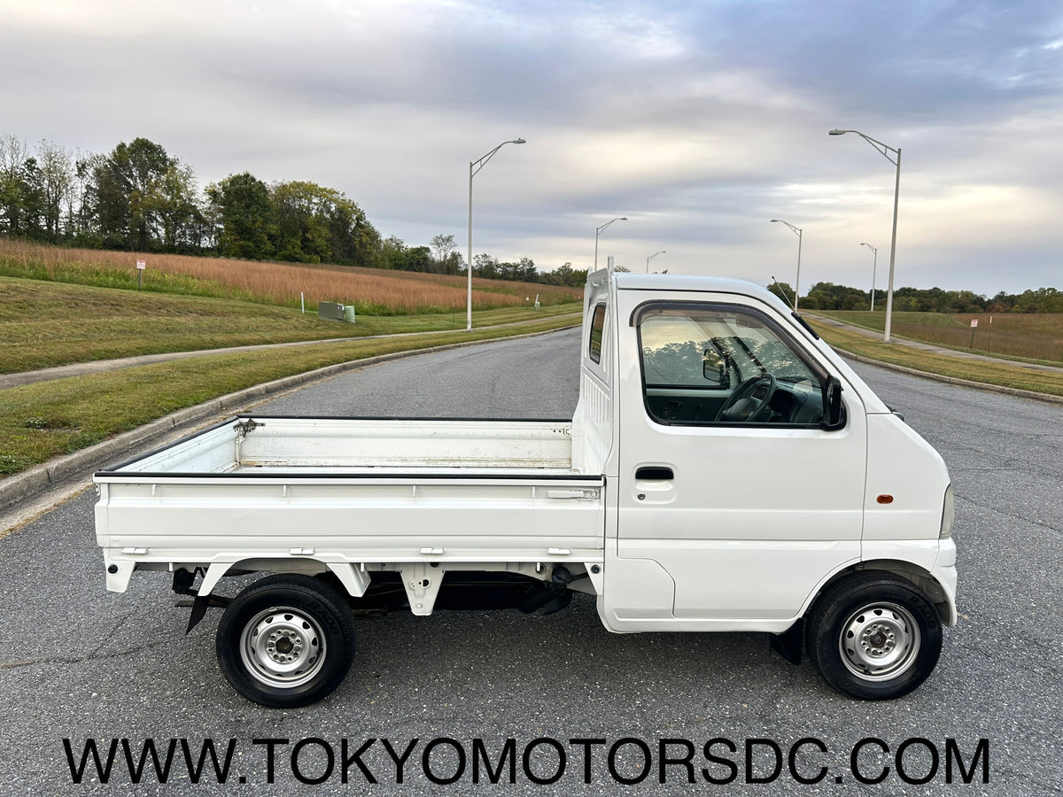 2000 SUZUKI CARRY - 4WD -FUEL INJECTED - 2 SPEED TRANSFER-CASE - A/C - ONLY 38k MILES — LOT#986