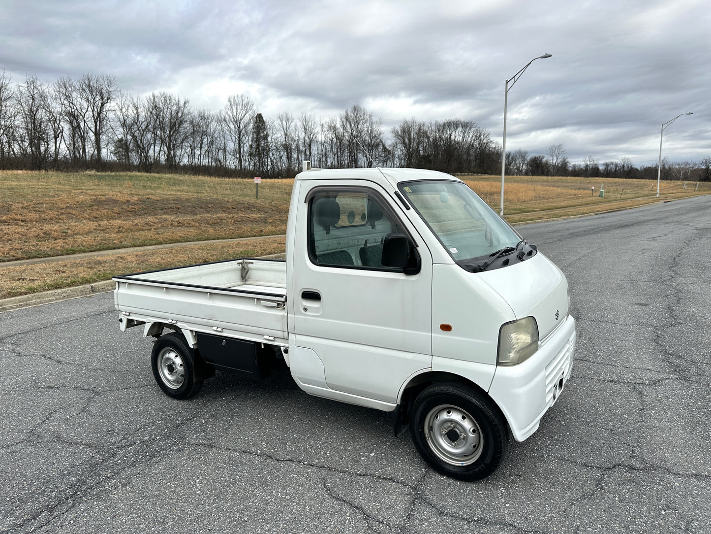 1999 SUZUKI CARRY TURBO 4WD - A/C - FUEL INJECTED - 15K Miles — LOT#829