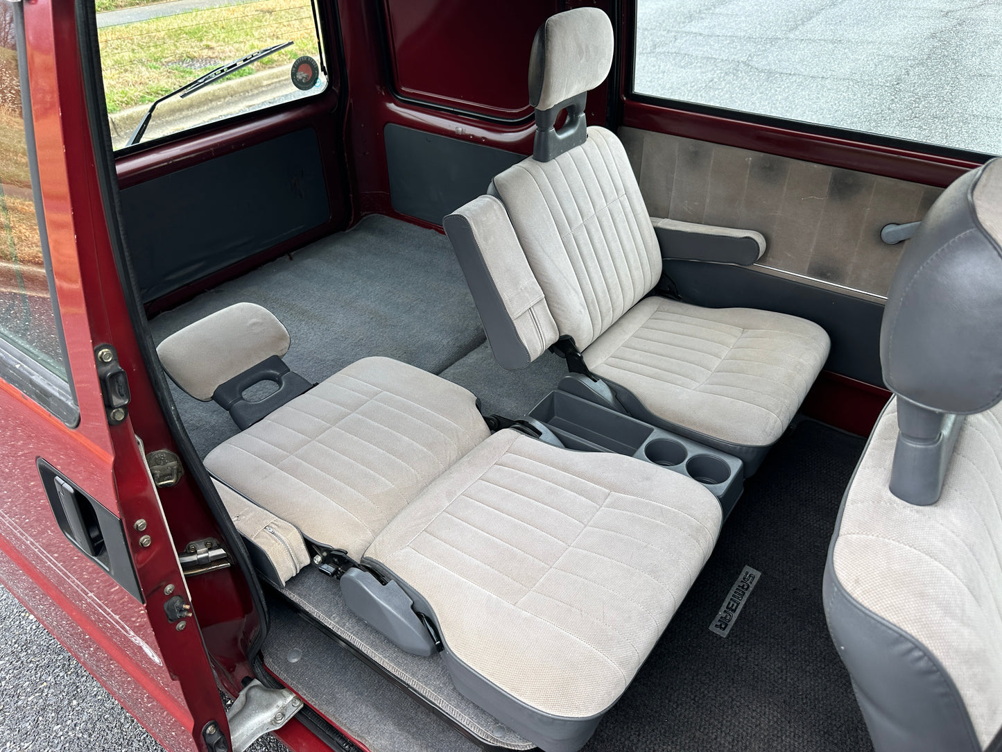 1995 SUBARU SAMBAR DIAS CLASSIC - 5 SPEED MANUAL — Lot#825