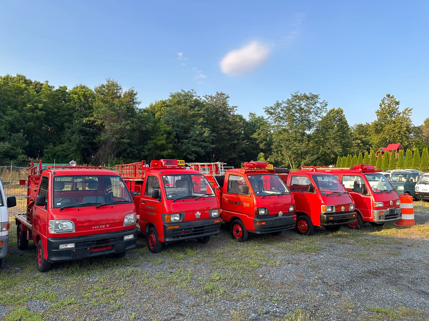 MINI FIRE TRUCKS IN STOCK NOW