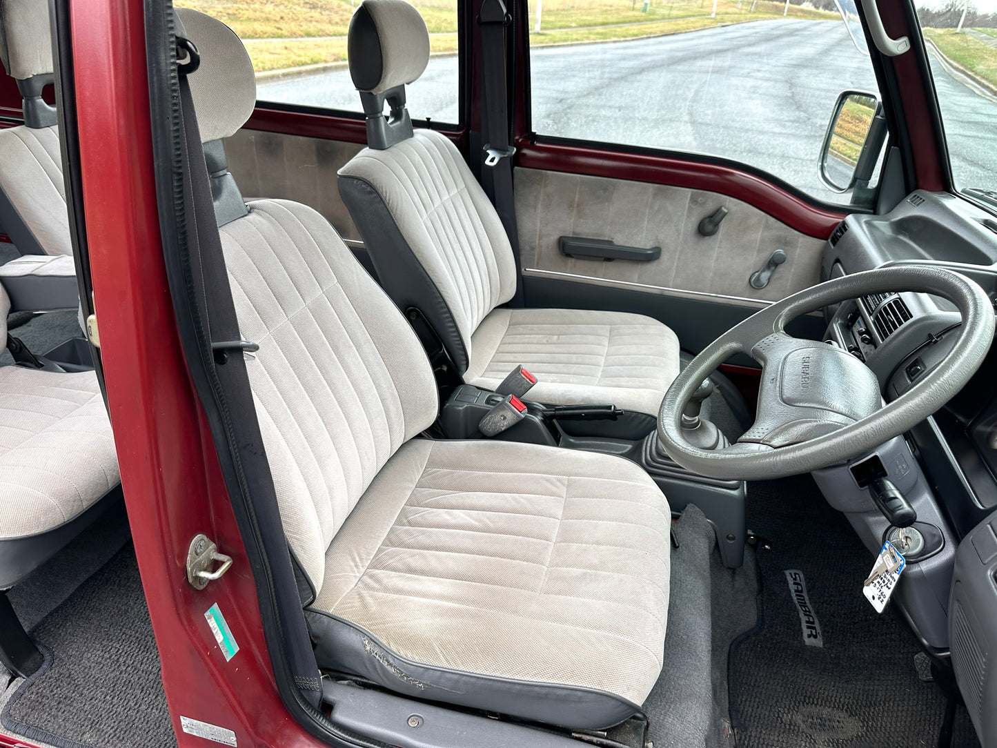 1995 SUBARU SAMBAR DIAS CLASSIC - 5 SPEED MANUAL — Lot#825