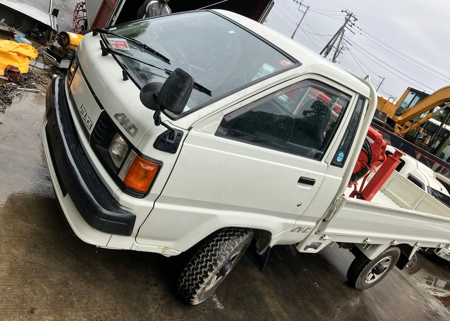 1994 TOYOTA LITEACE CRANE 4WD YM65 - 5,110 Miles