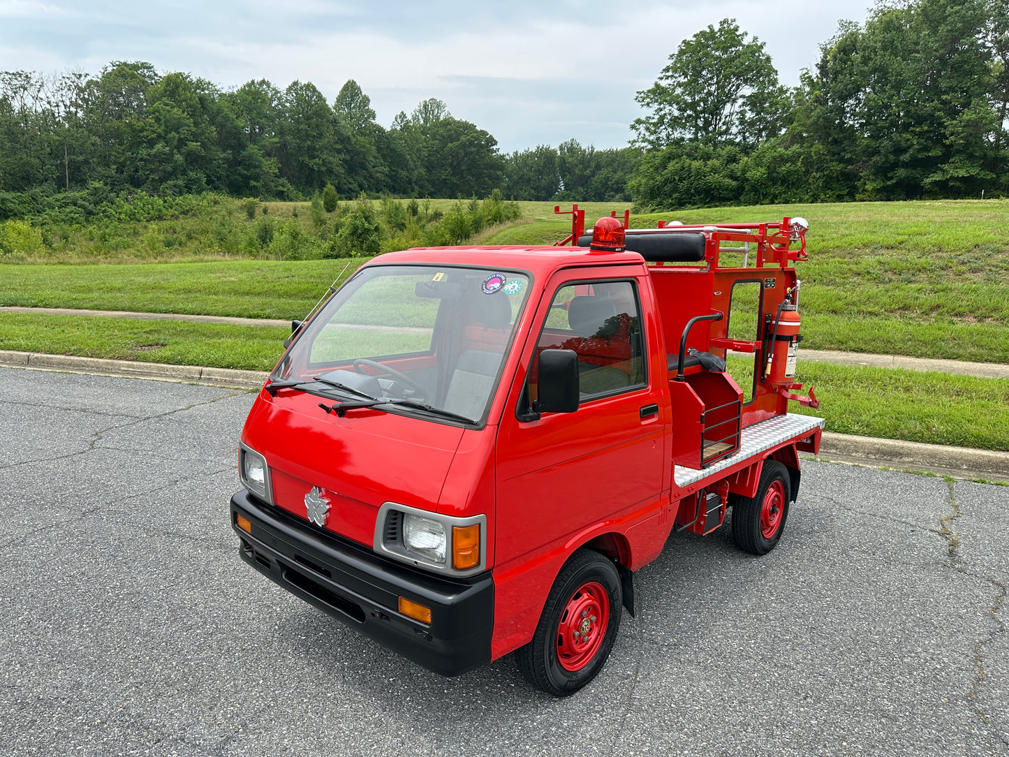 1993 DAIHATSU HIJET FIRE TRUCK 4WD V-S83P — LOT#733