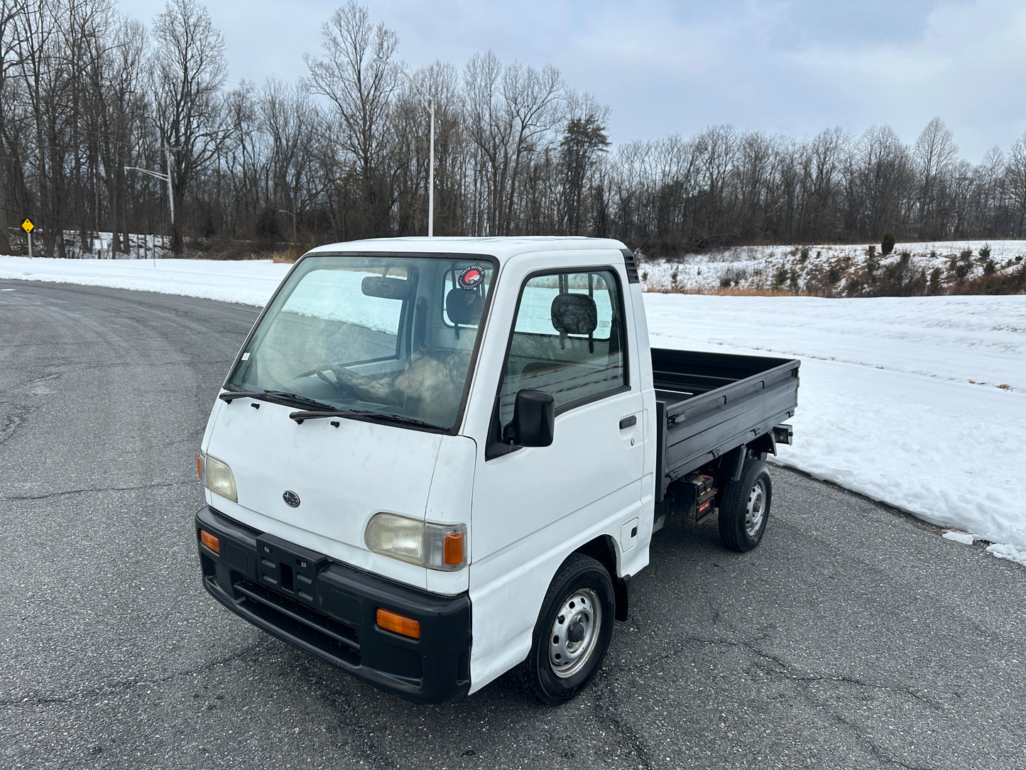 1996 SUBARU SAMBAR DUMP TRUCK - A/C - 38k Miles — LOT#781