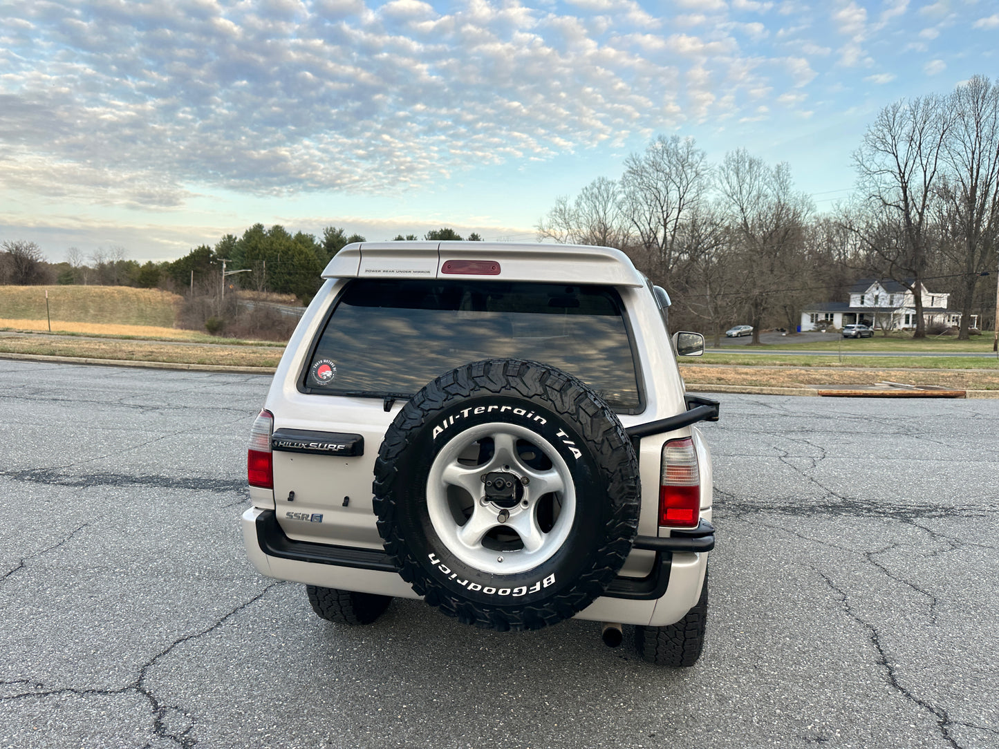 1996 Toyota Hilux Surf SSR-G 4X4 - INTERCOOLED TURBO DIESEL — LOT#822