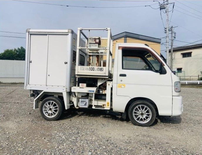 VERY RARE! 2000 DAIHATSU HIJET AERIAL WORK PLATFORM TRUCK 4WD