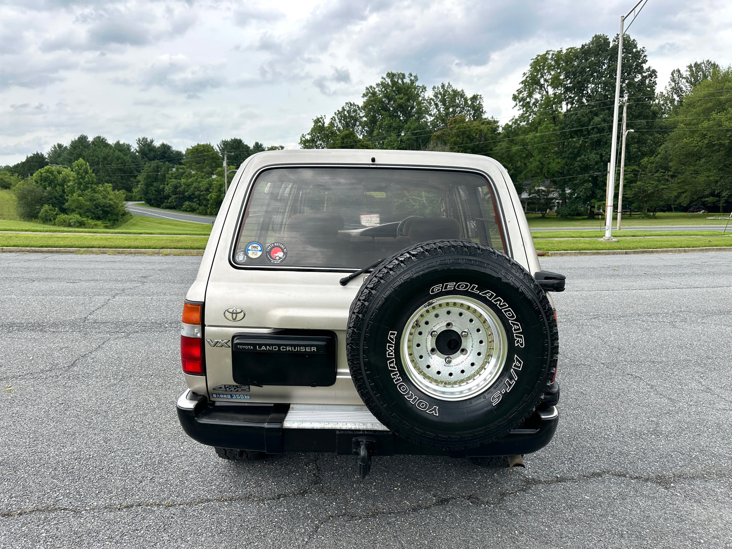 1991 TOYOTA LAND CRUISER HDJ81 VX 4WD - TURBO DIESEL - TRIPLE LOCKED — LOT#833