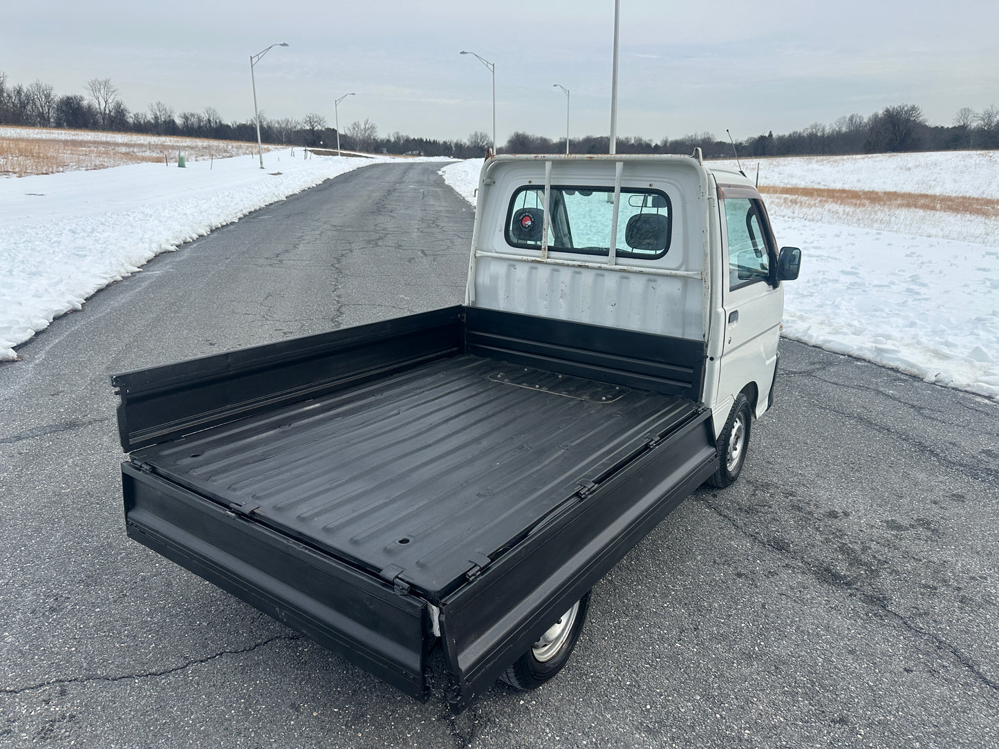 1999 DAIHATSU HIJET DUMP 4WD FUEL INJECTED - 2 SPEED TRANSFERCASE - DIFF LOCK - A/C — LOT#732