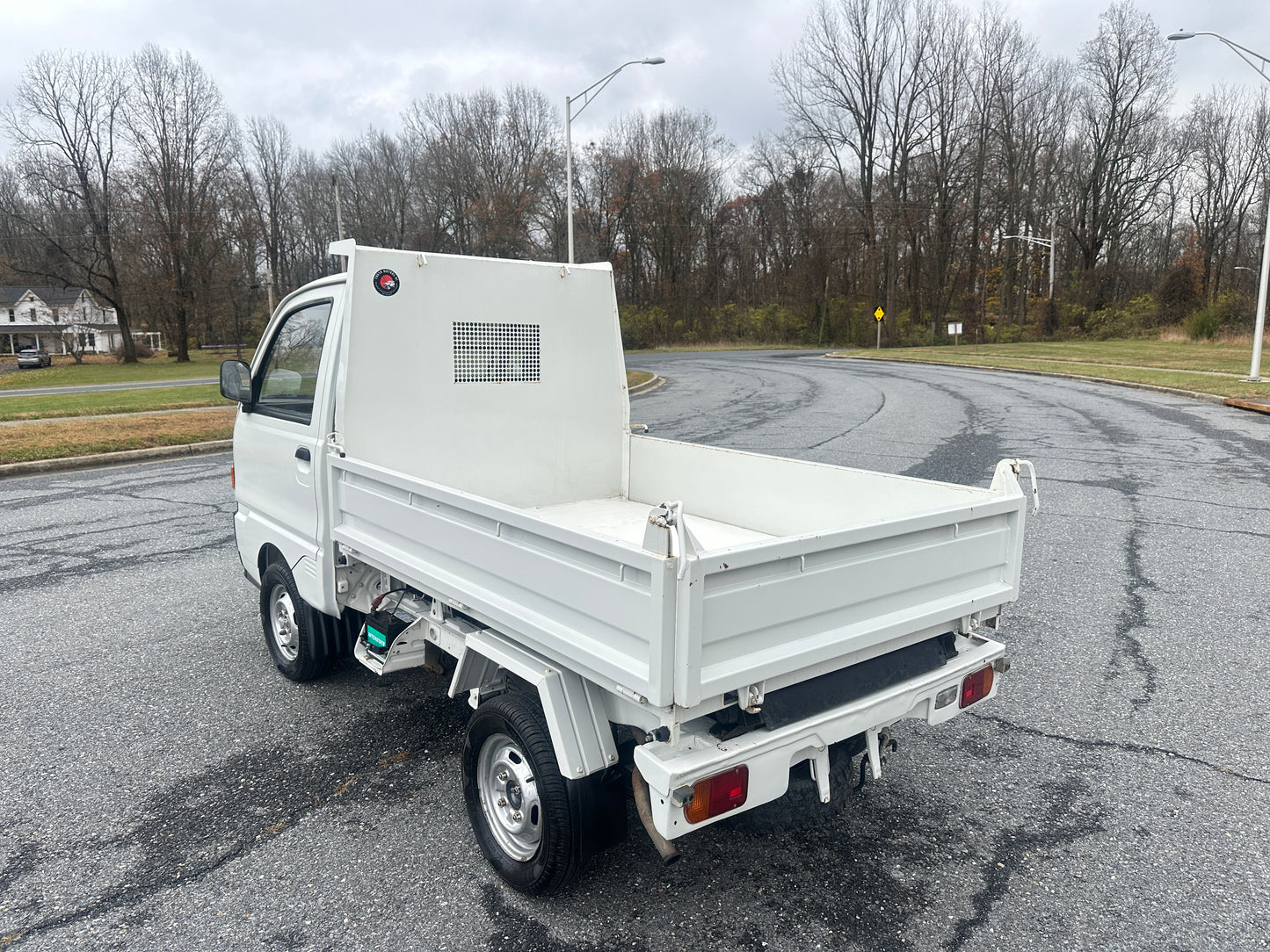 1995 MITSUBISHI MINICAB PTO OPERATED DUMP - 4WD - FULLY SERVICED — LOT#651