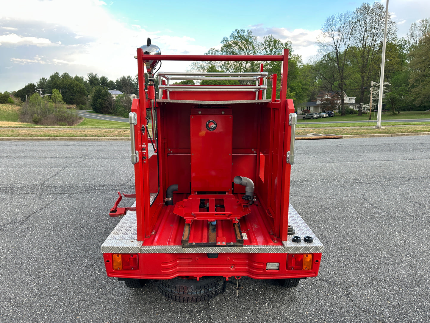 2000 DAIHATSU HIJET FIRE TRUCK 4WD GD-S210P - 6,192 MILES — LOT#831