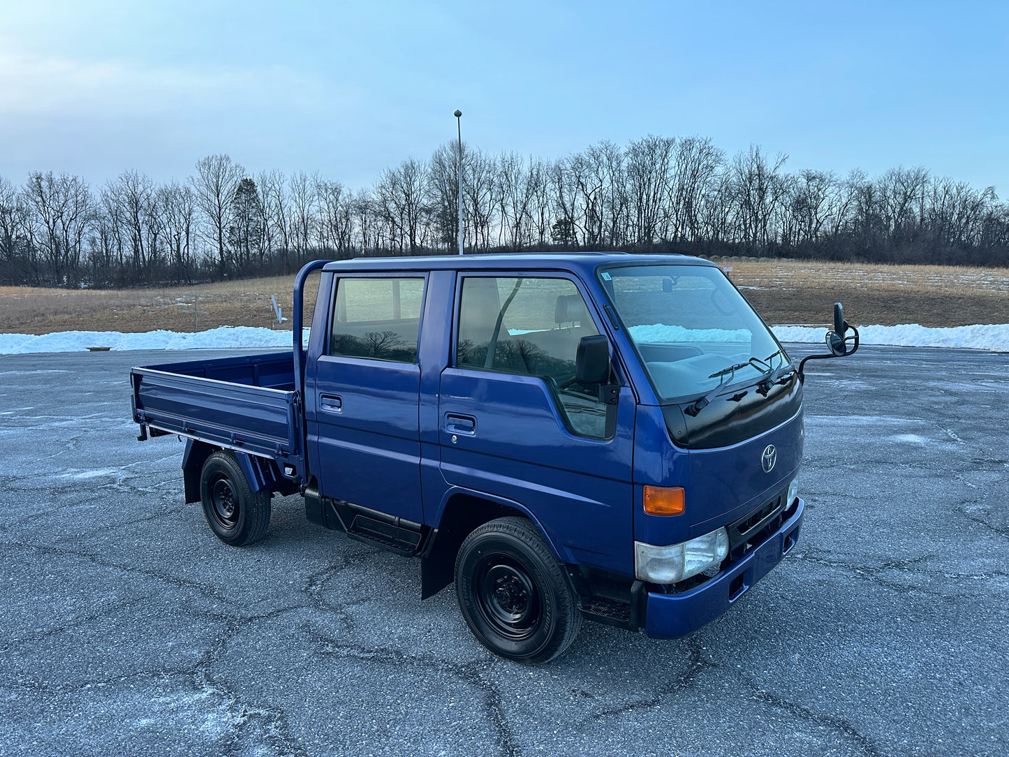 2000 TOYOTA TOYOACE LY162 DOUBLE-CAB - 4WD - DIESEL — LOT#775