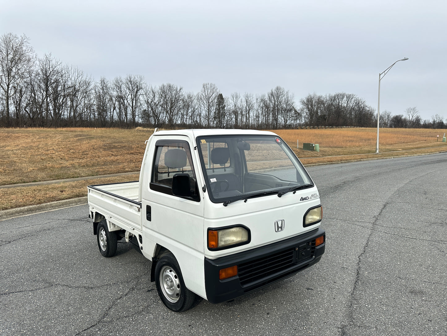 1993 HONDA ACTY ATTACK 4WD - DIFF LOCK - A/C — LOT#755