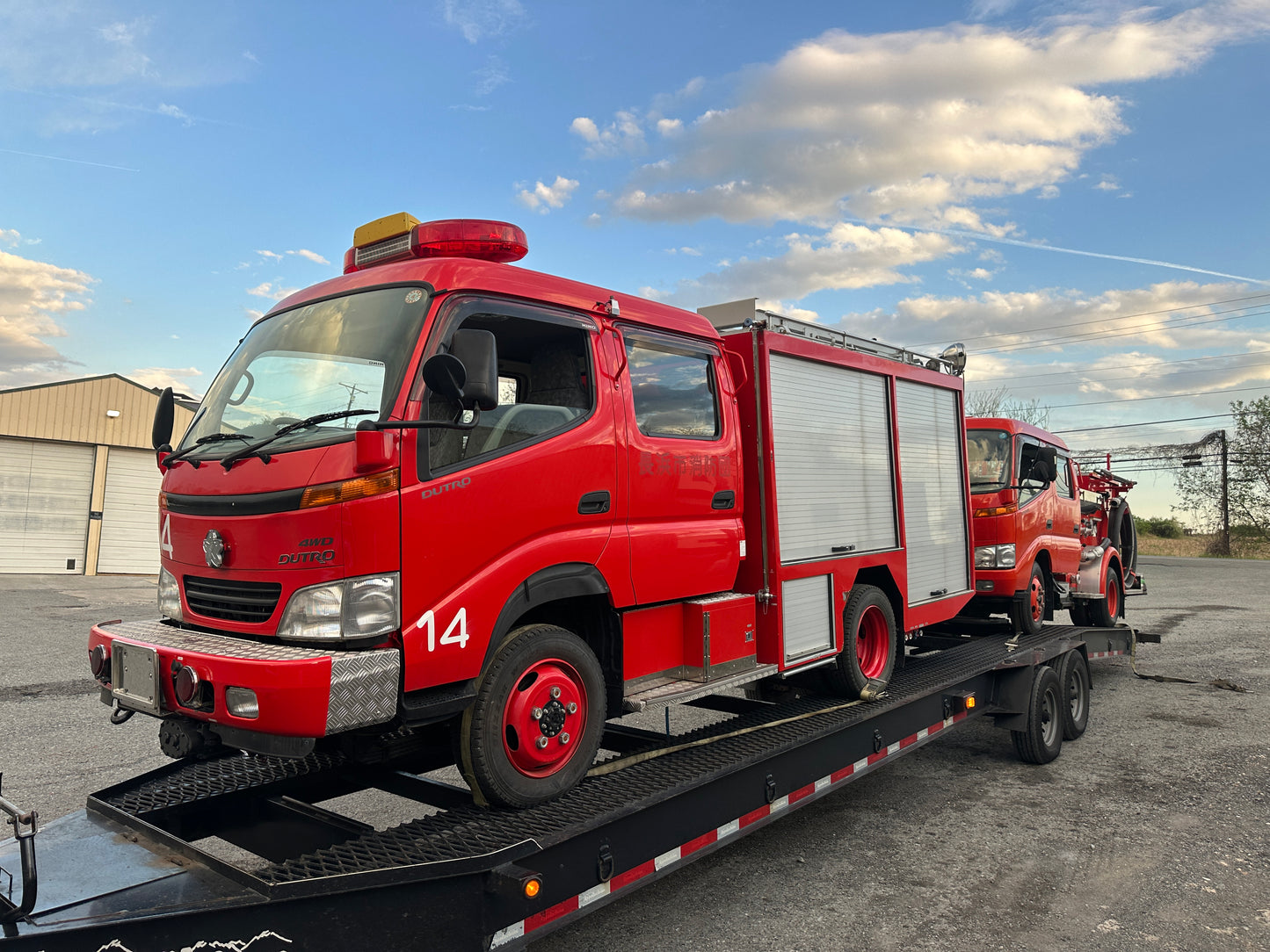 TOYOTA DYNA & HINO DUTRO FIRE TRUCKS IN STOCK NOW