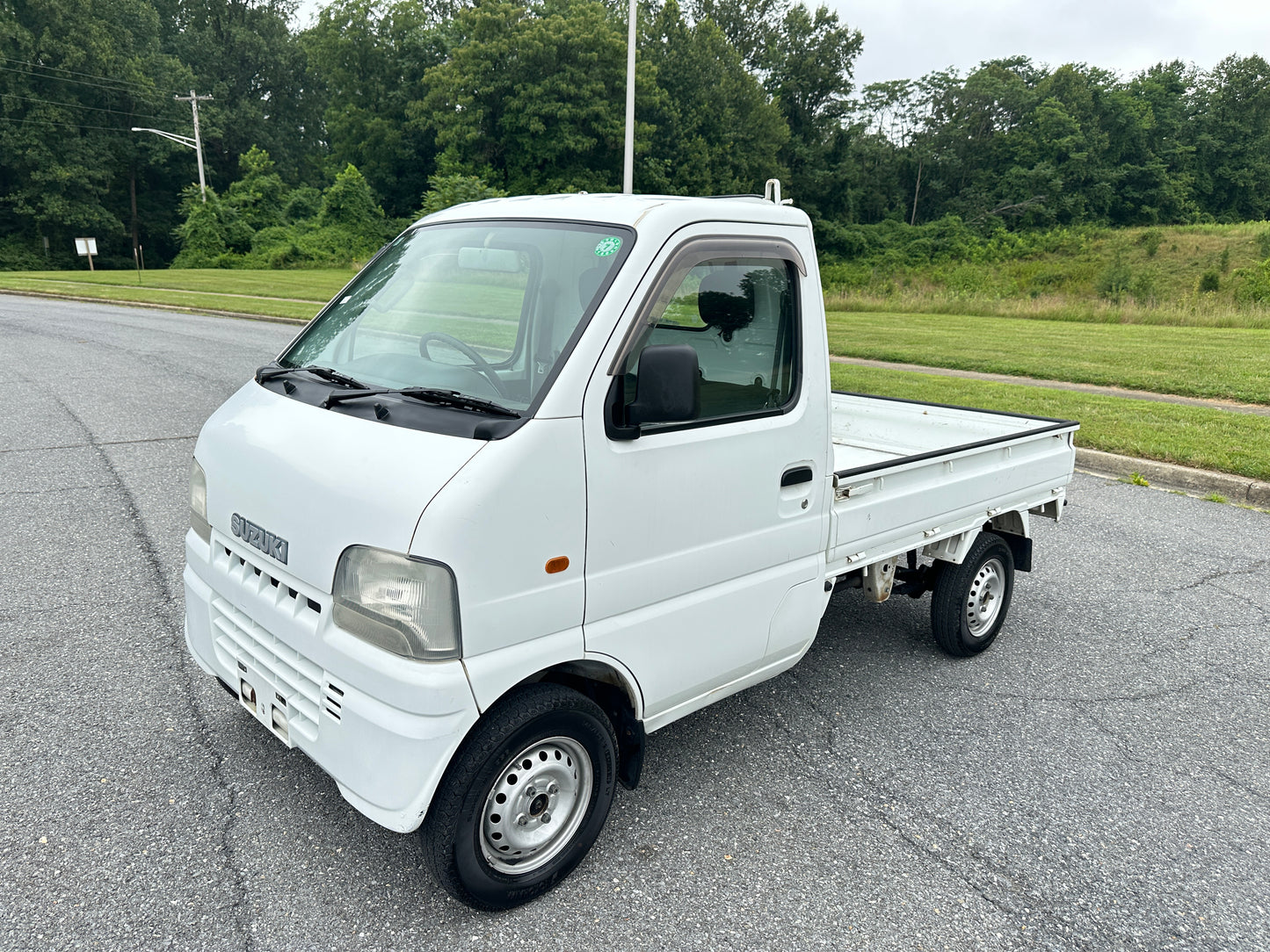 2000 SUZUKI CARRY 4WD - A/C - FUEL INJECTED — LOT#609