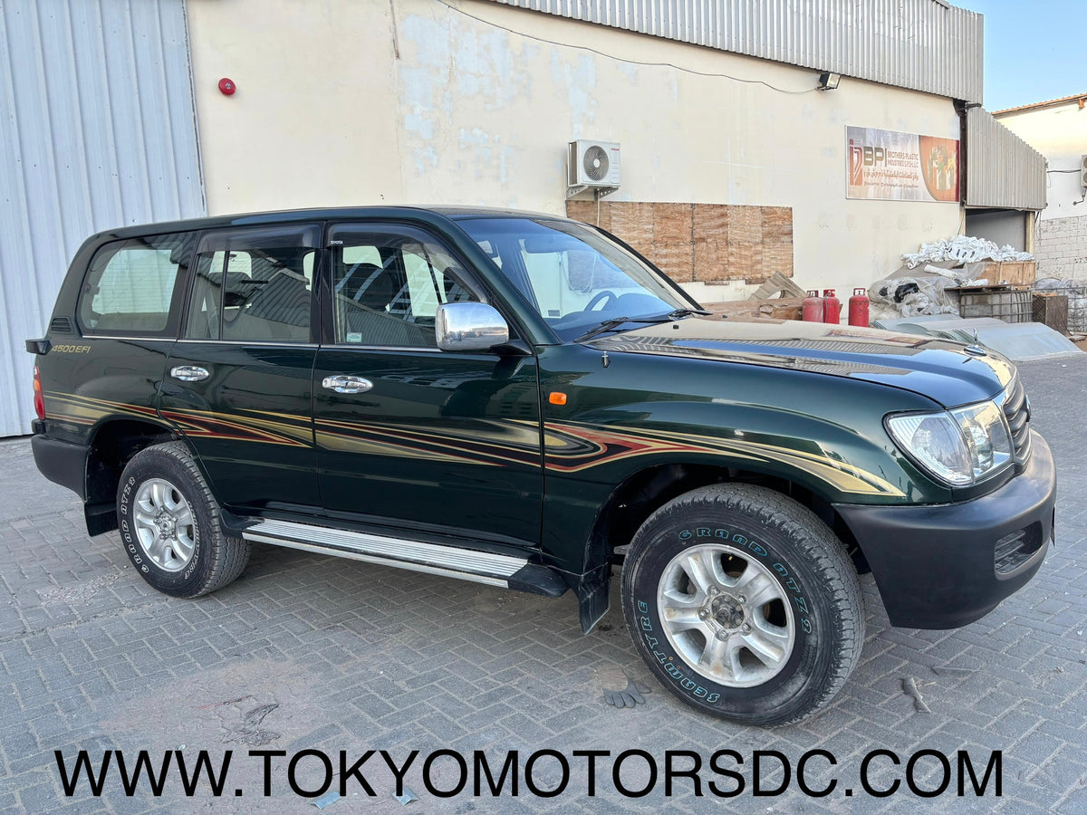 1998 TOYOTA LAND CRUISER HZJ105 GX - “GCC SPEC” - DIESEL- SOLID FRONT AXLE - DUAL FUEL TANKS